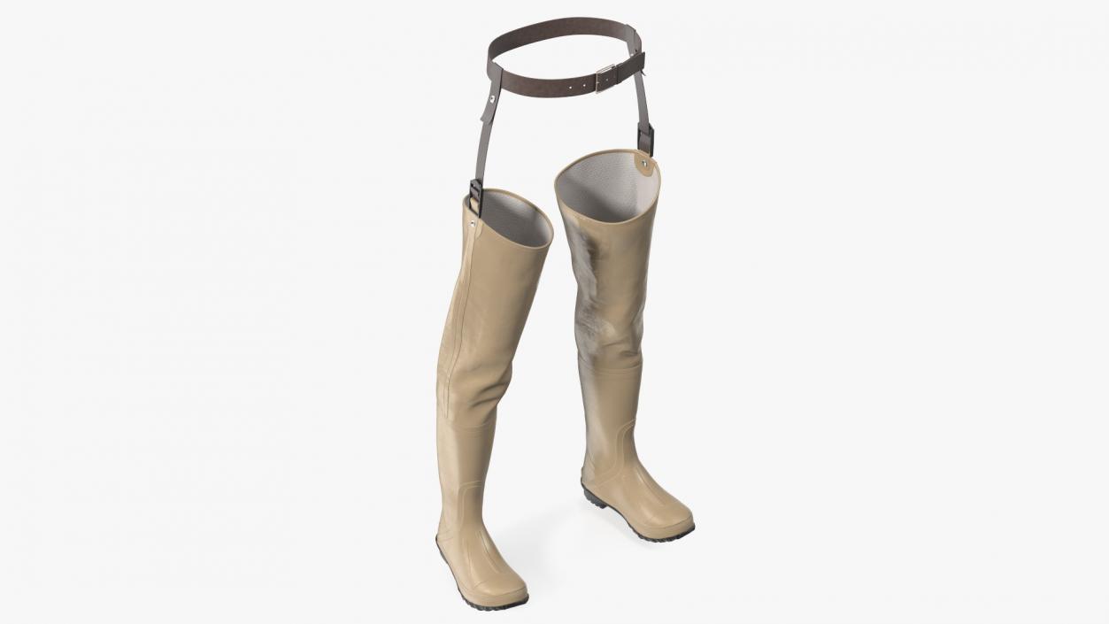 Hip Boot for Hunting and Fishing Sand 3D