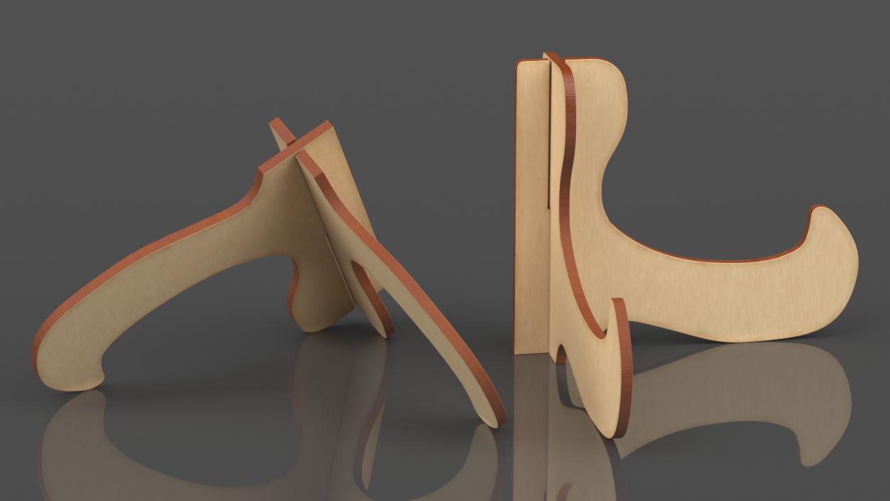 3D Plywood Stand model