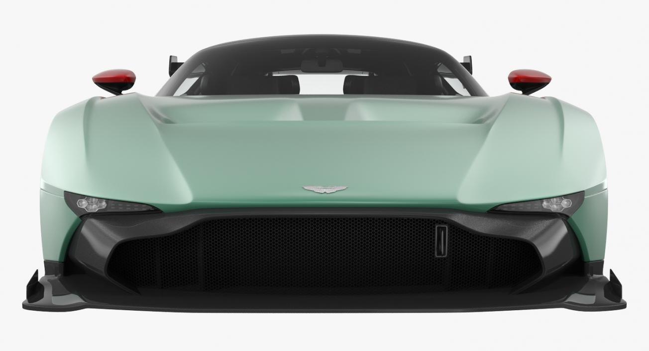 3D model Aston Martin Vulcan 2016 Simple Interior