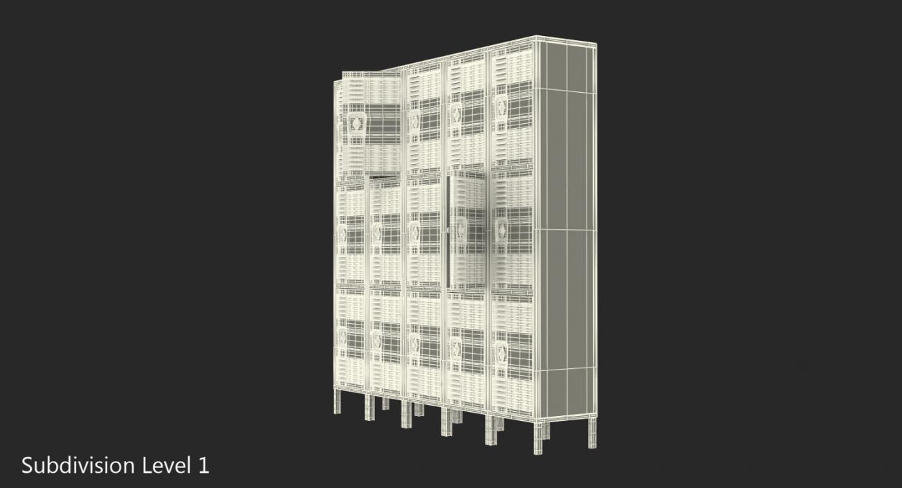 3D Personal Lockers