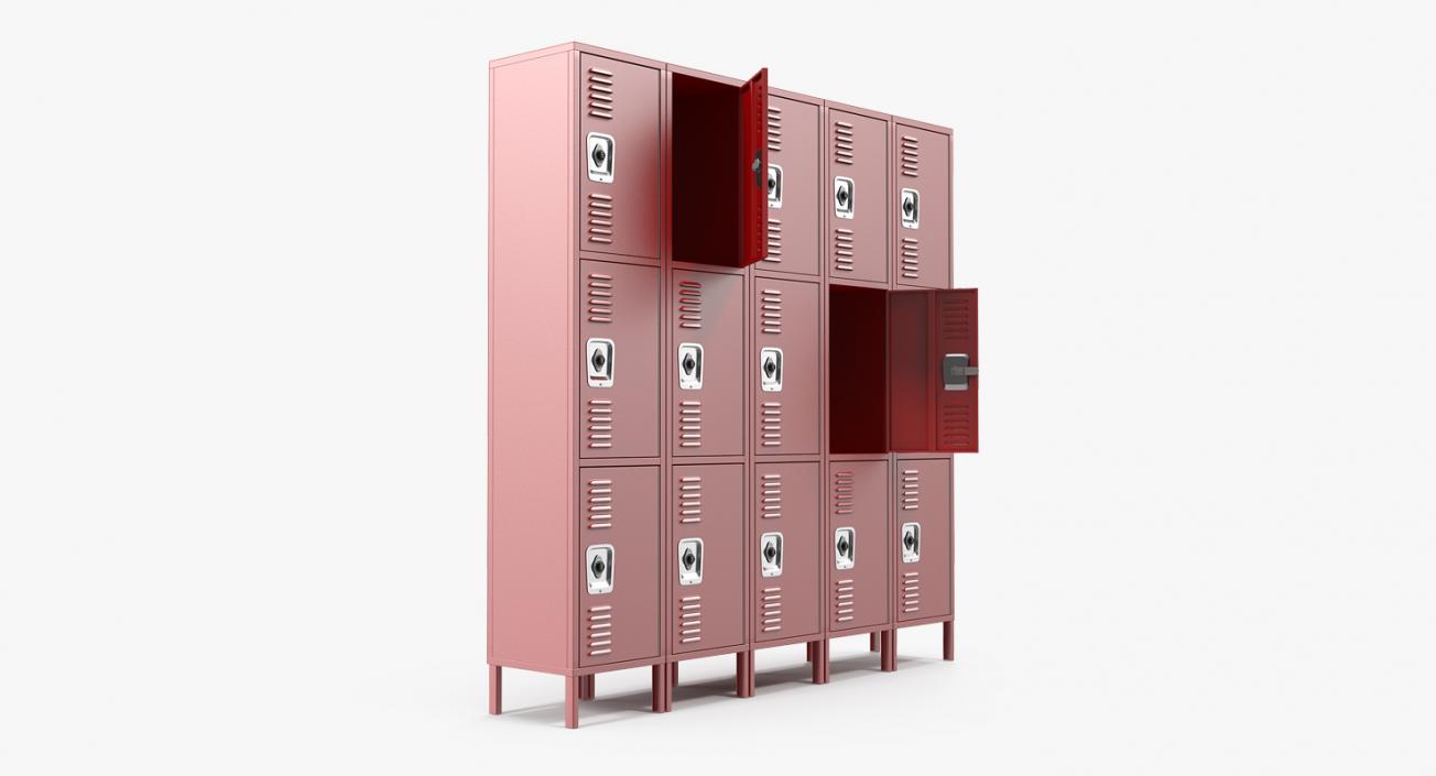 3D Personal Lockers