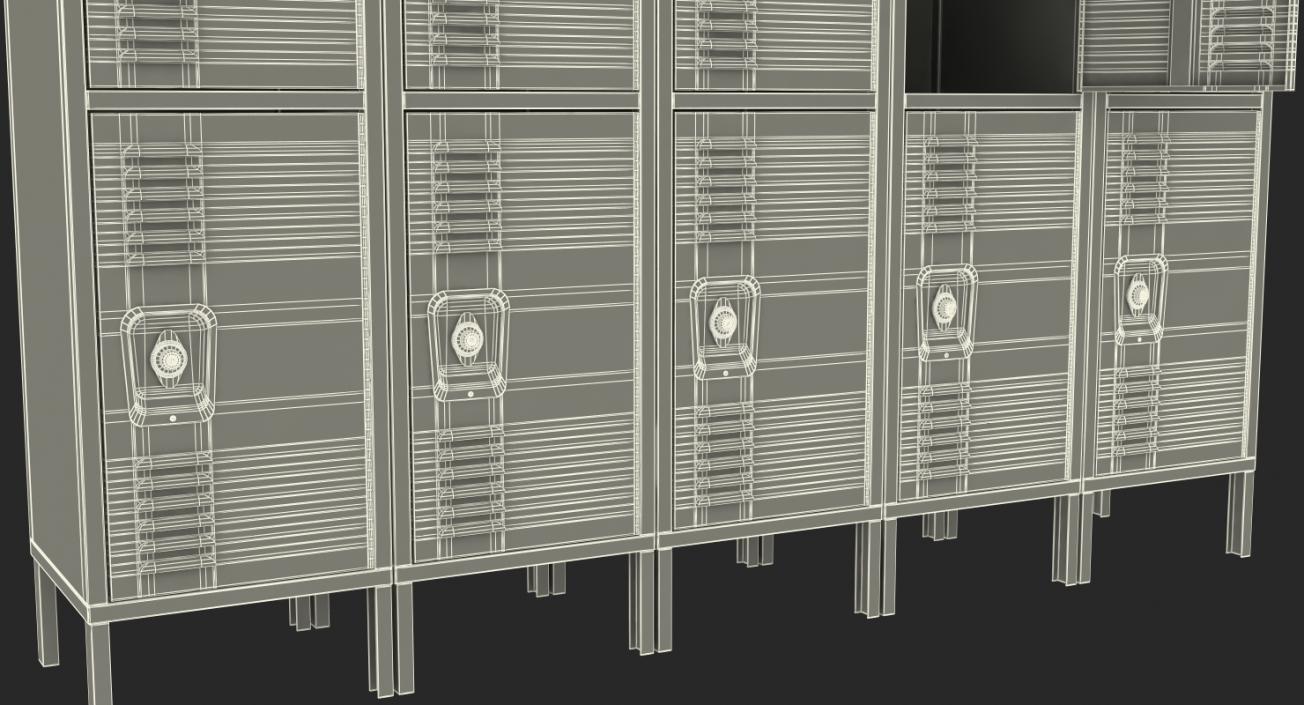 3D Personal Lockers