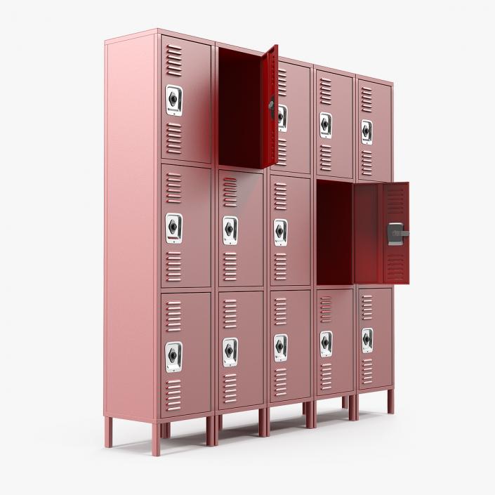 3D Personal Lockers