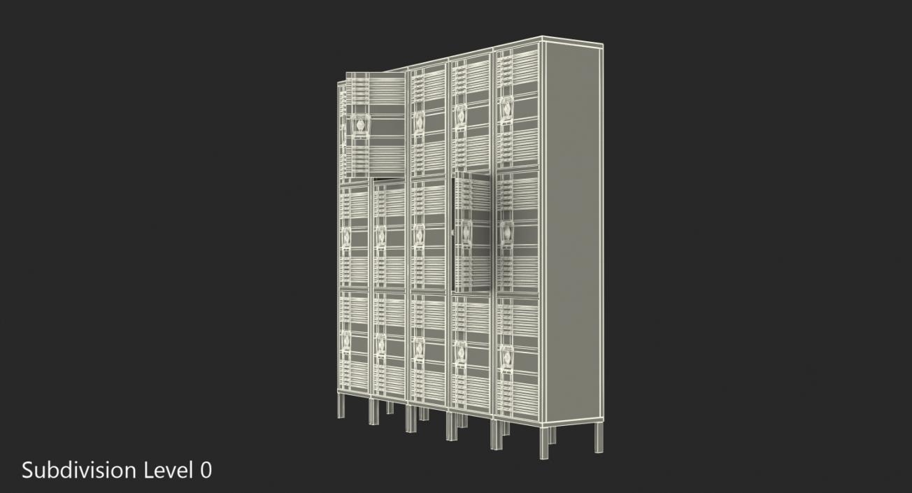 3D Personal Lockers