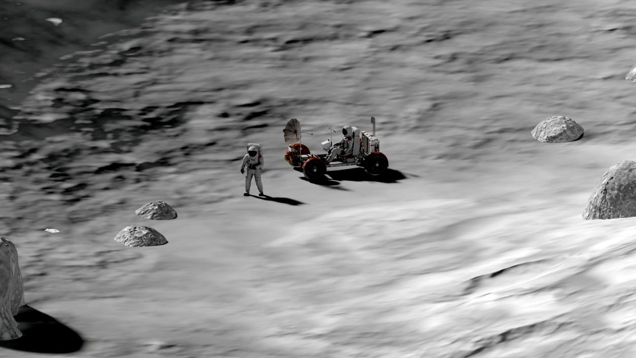 Lunar Vehicles Collection 2 3D