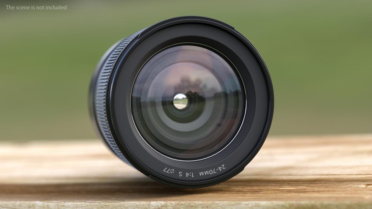 Camera Lens 24 70mm f4 3D