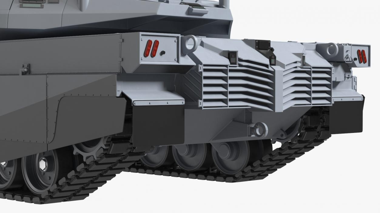 3D Rigged US Tanks Collection 3 model