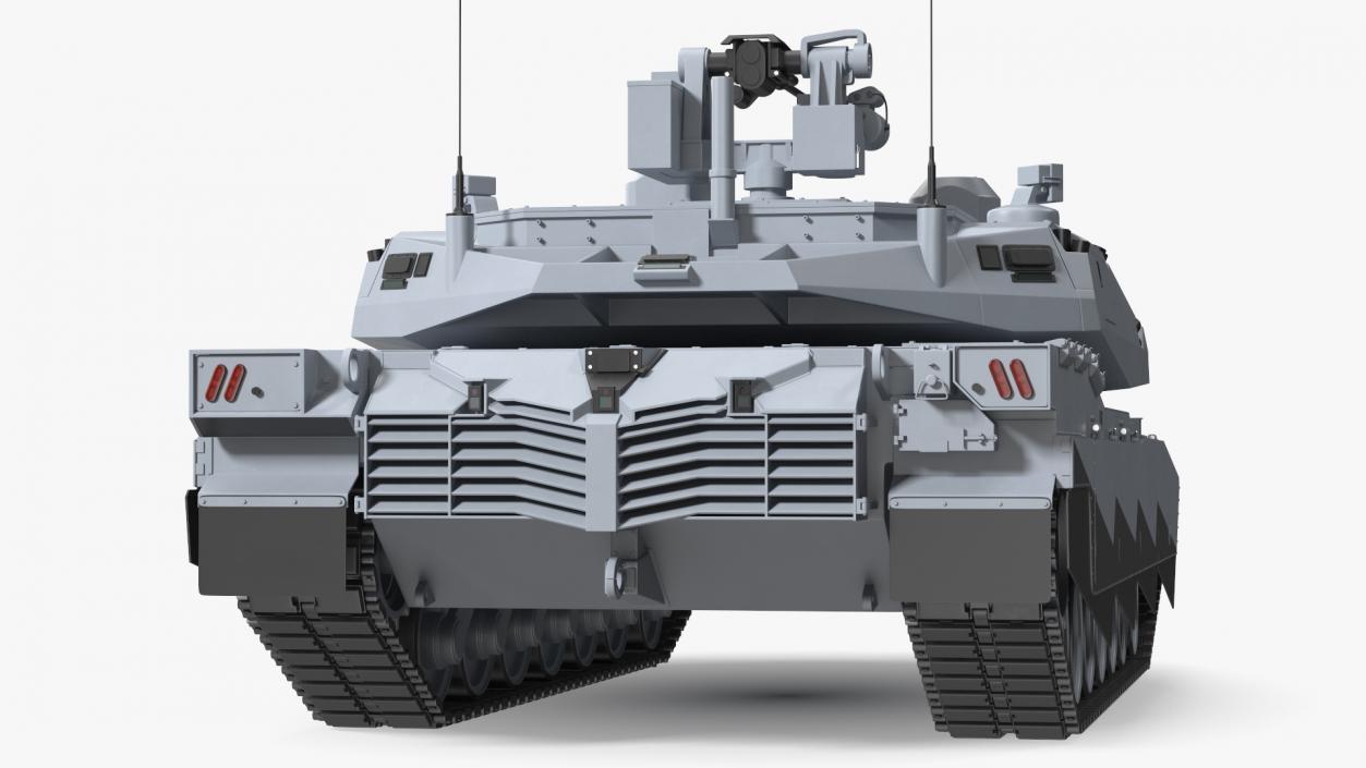 3D Rigged US Tanks Collection 3 model