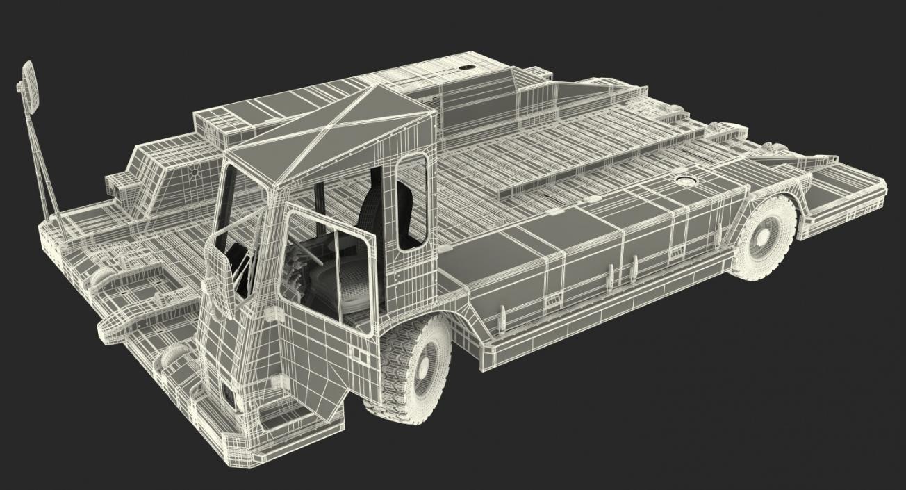 Rigged Airport Vehicles Collection(1) 3D