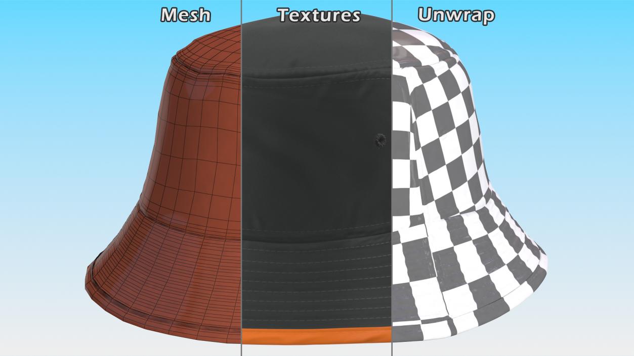 3D model Bucket Hat