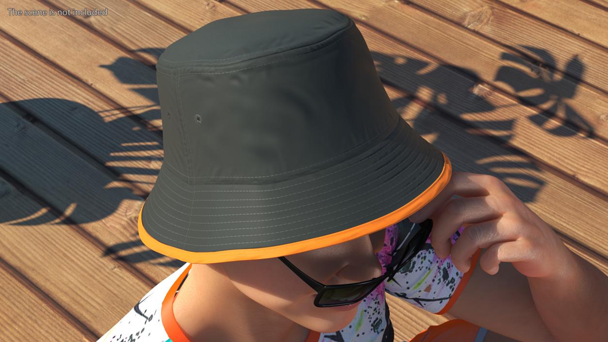 3D model Bucket Hat