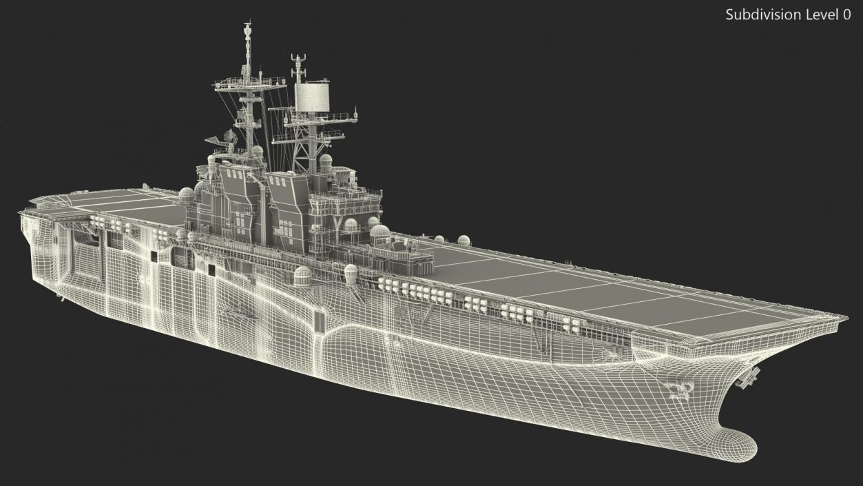 US Warships Collection 7 3D model