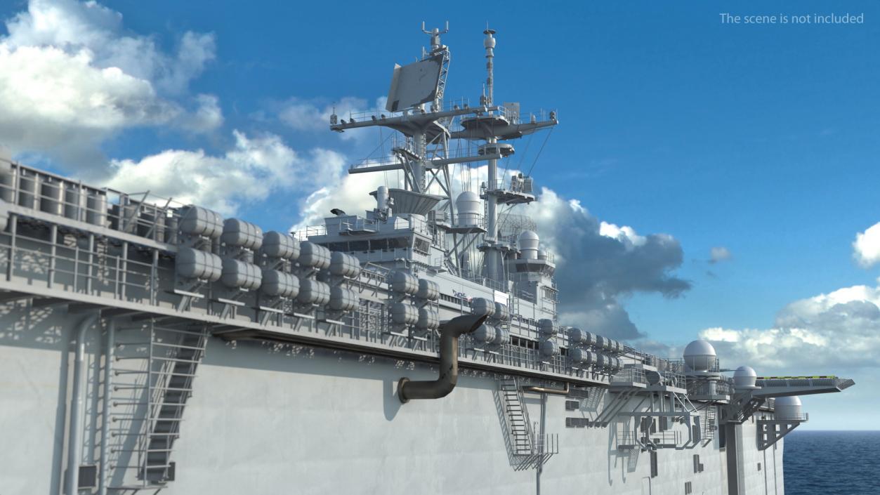 US Warships Collection 7 3D model