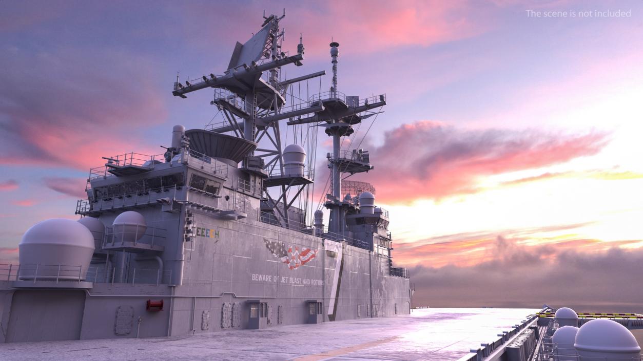 US Warships Collection 7 3D model