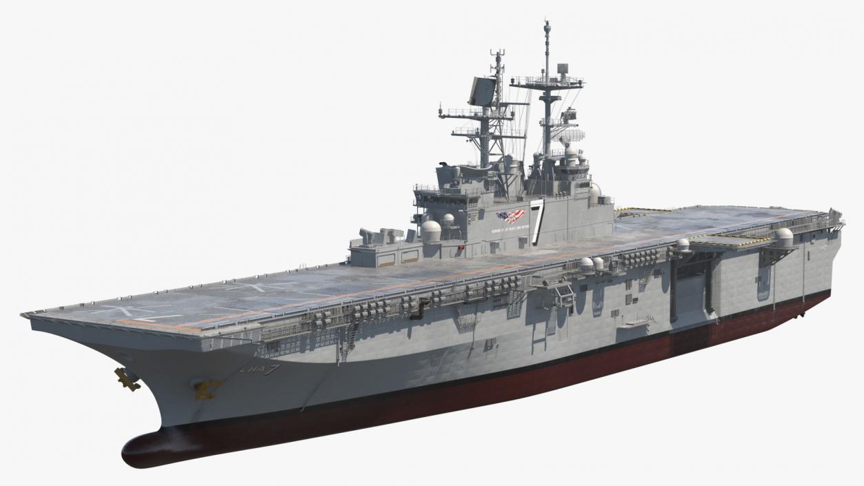 US Warships Collection 7 3D model