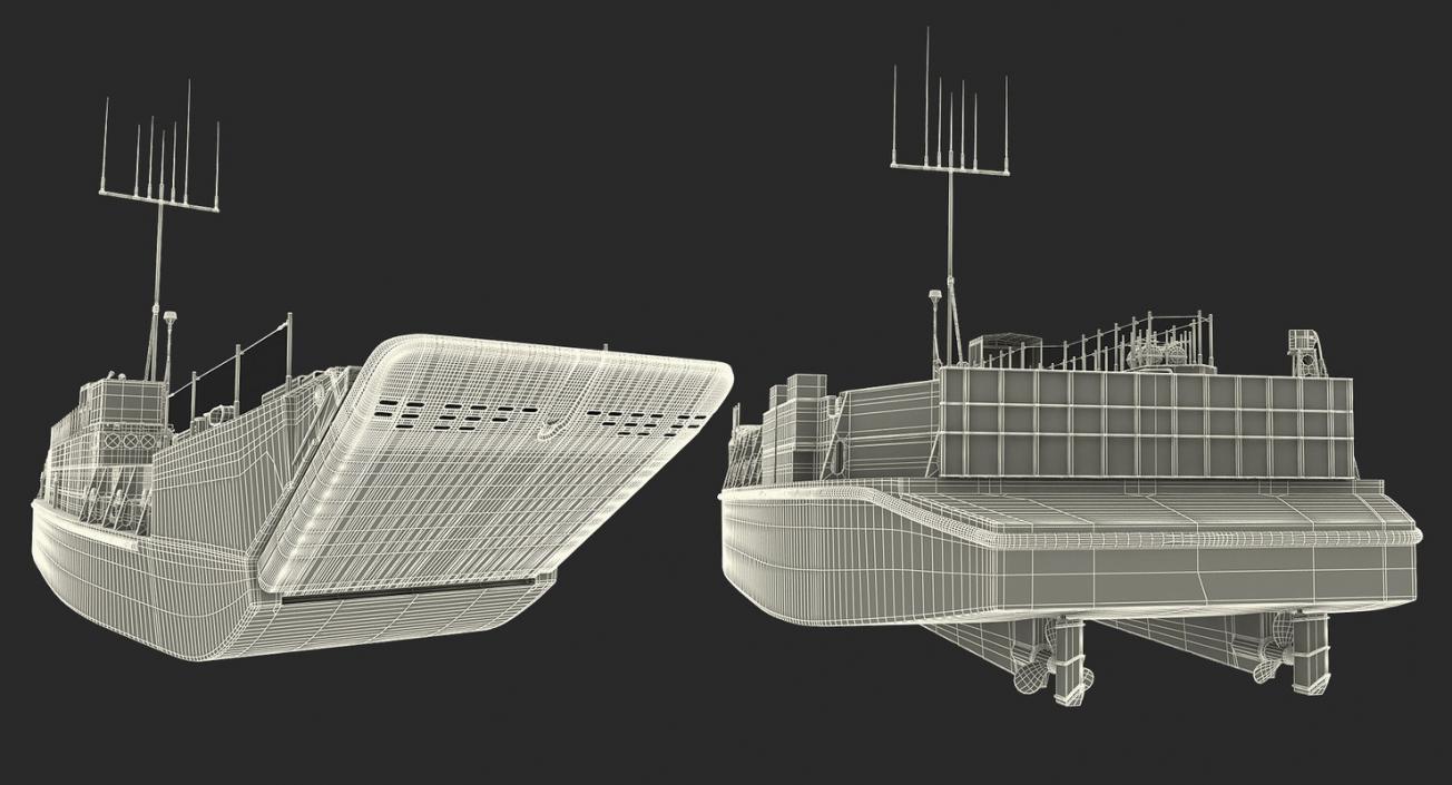 US Warships Collection 7 3D model