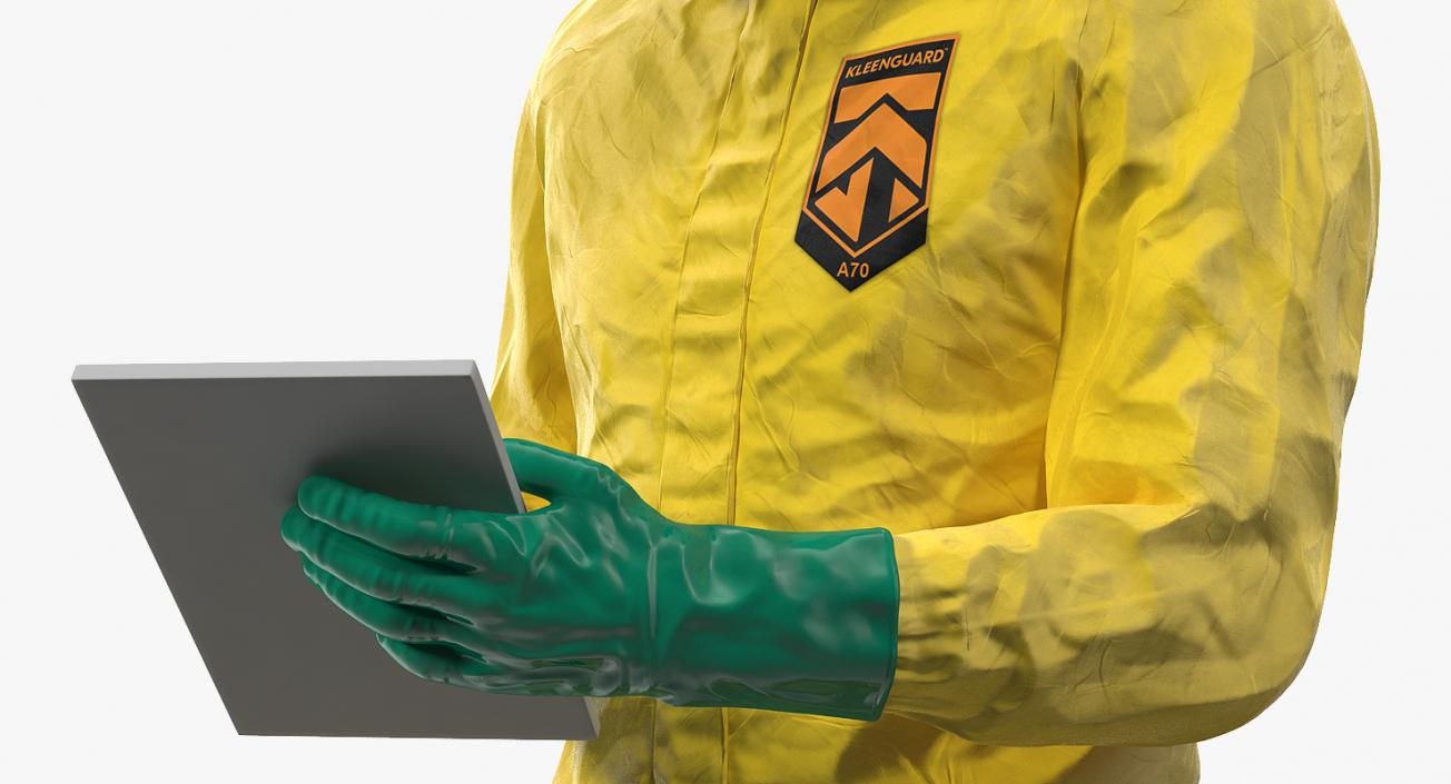 3D Hazardous Materials Worker