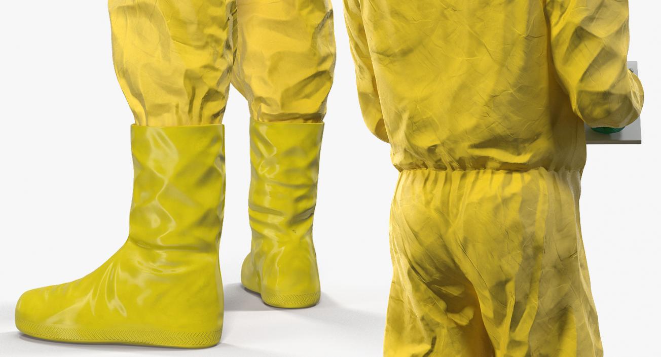 3D Hazardous Materials Worker