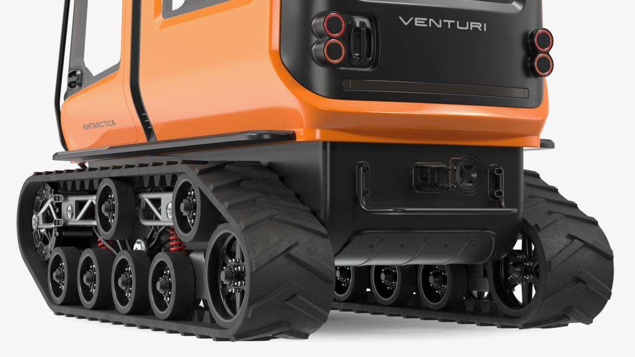 3D Electric Vehicle Venturi Antarctica Simple Interior