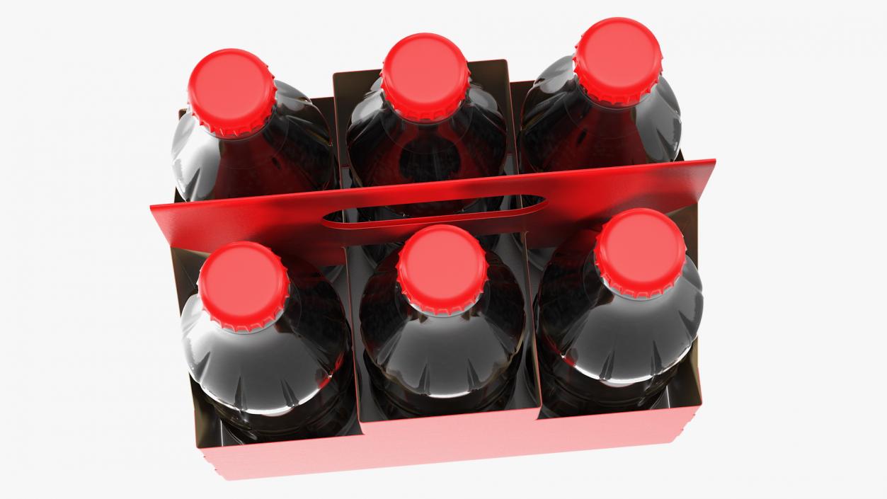 Soda Bottle Package 3D model