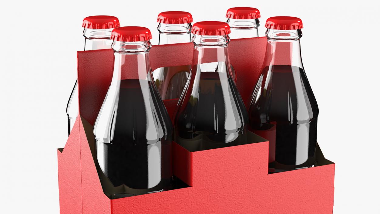 Soda Bottle Package 3D model