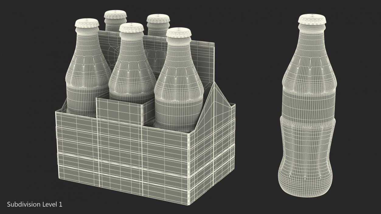 Soda Bottle Package 3D model