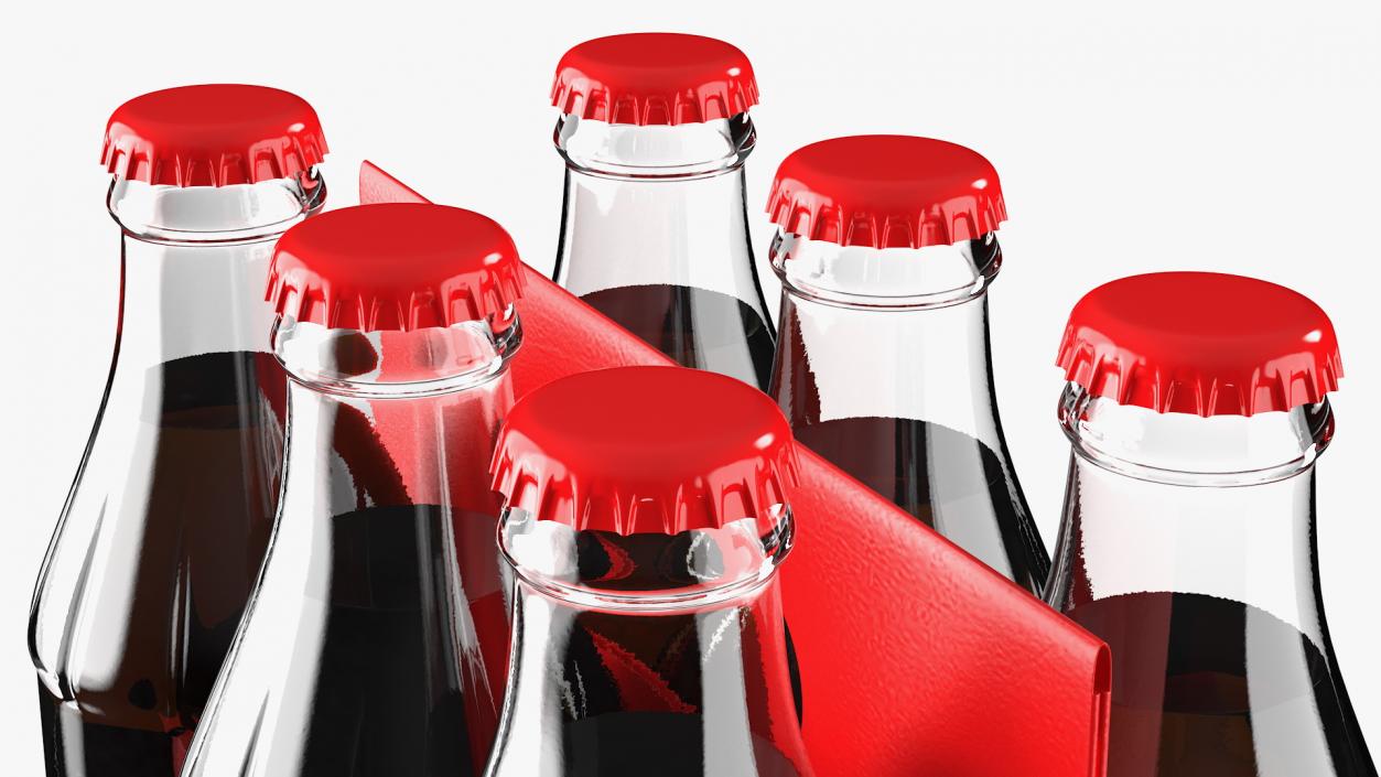 Soda Bottle Package 3D model