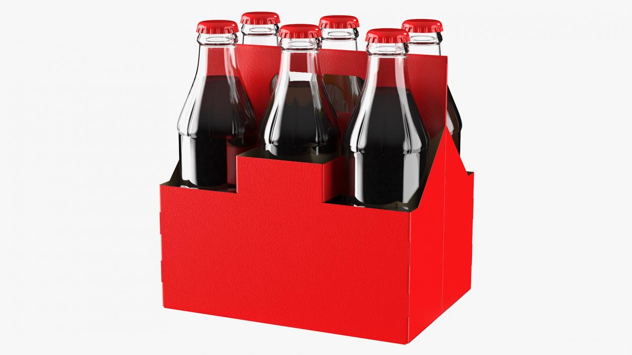 Soda Bottle Package 3D model