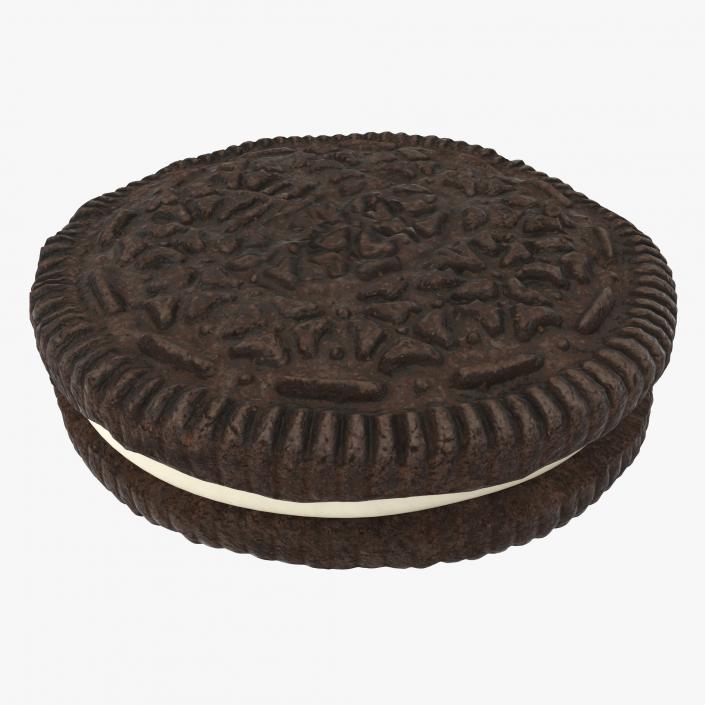 3D model Chocolate Sandwich Cookie