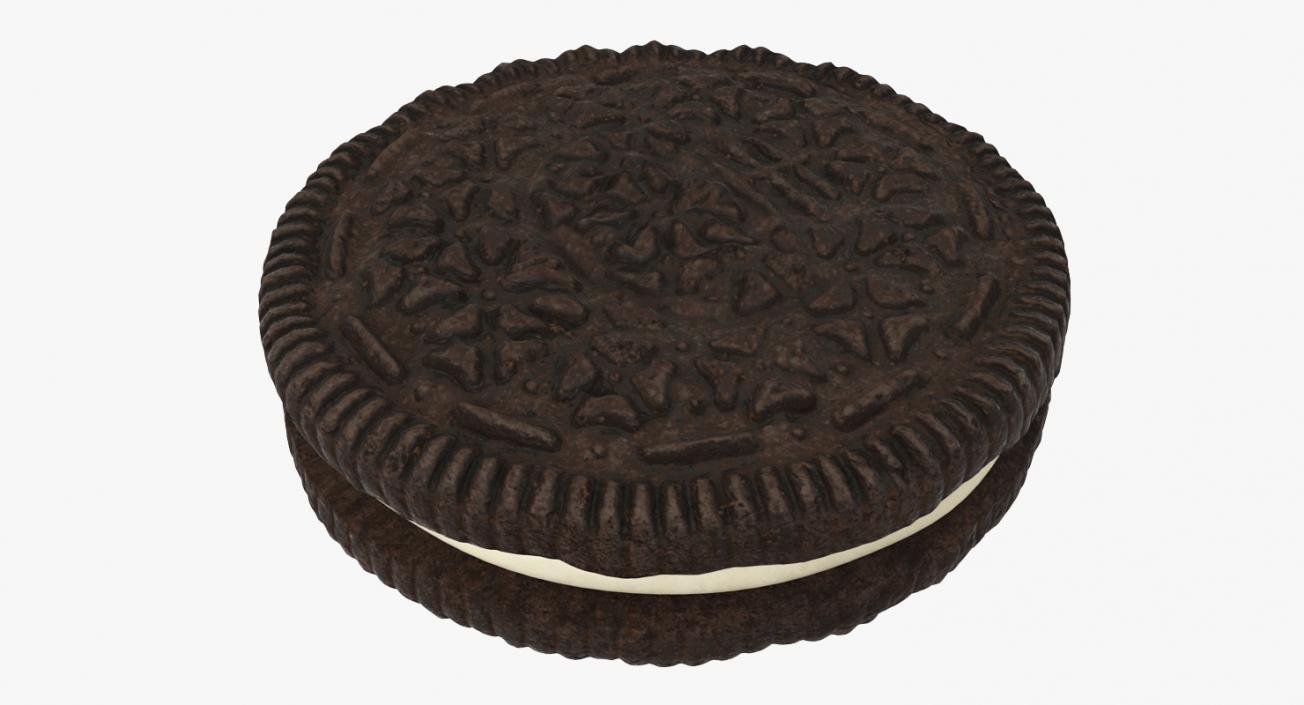 3D model Chocolate Sandwich Cookie