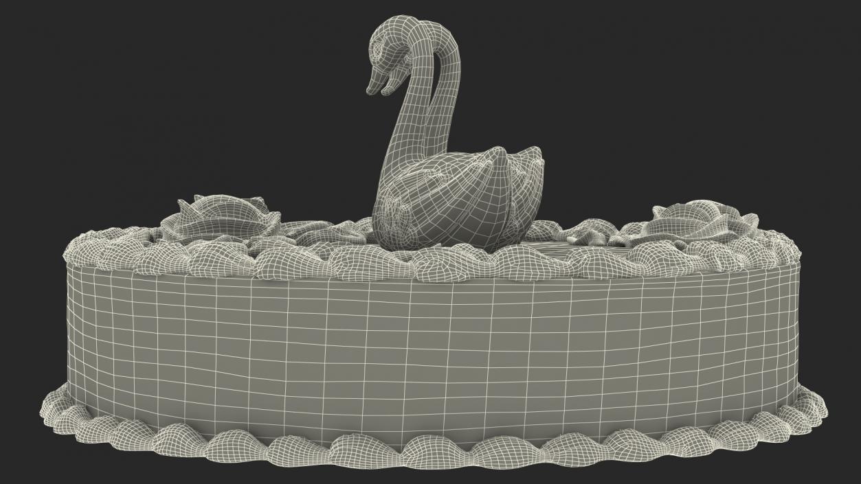 3D model Vanilla Wedding Cake