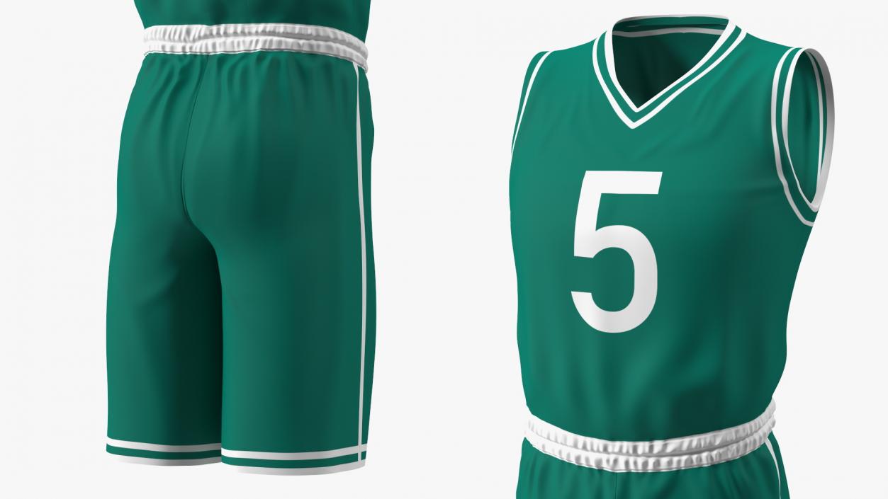 3D model Basketball Uniform 2