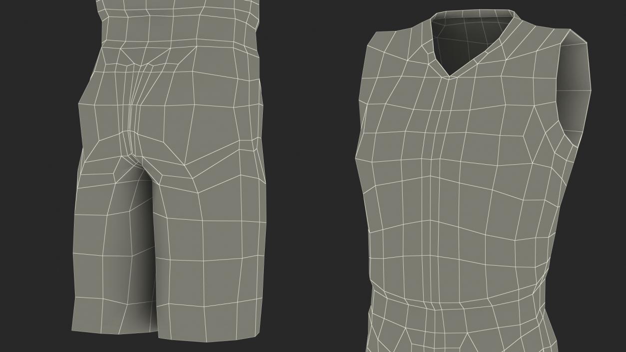 3D model Basketball Uniform 2