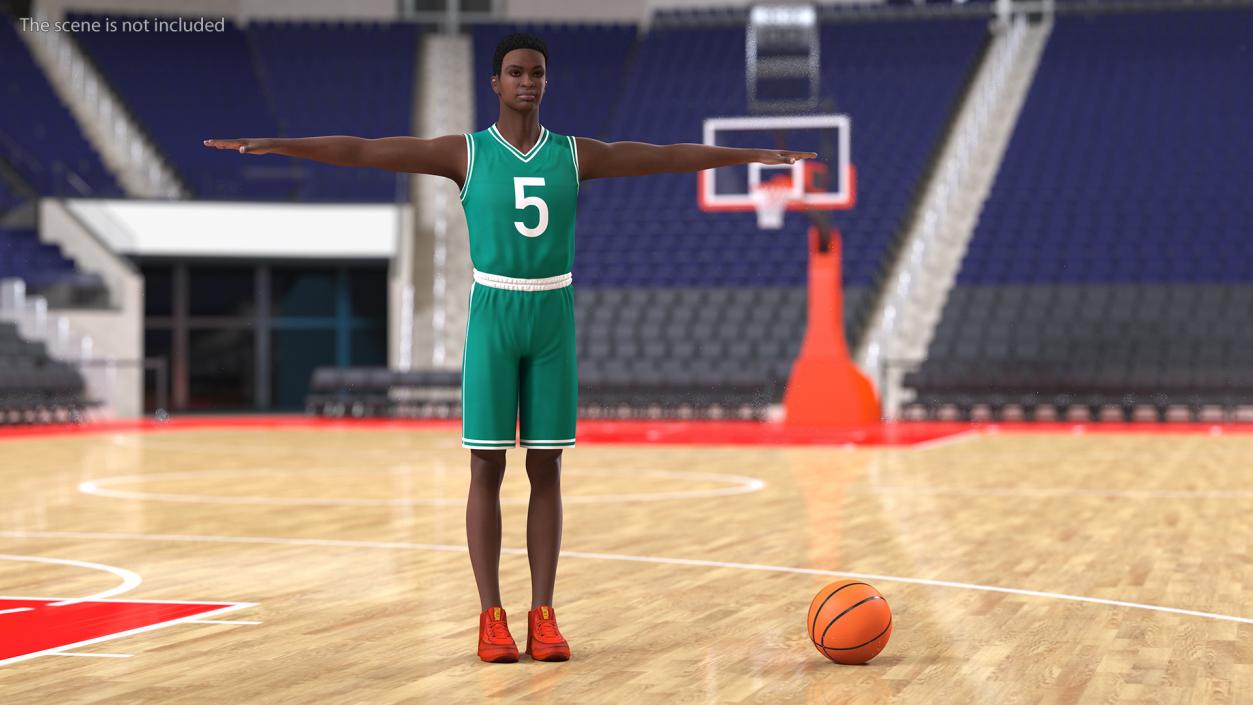 3D model Basketball Uniform 2