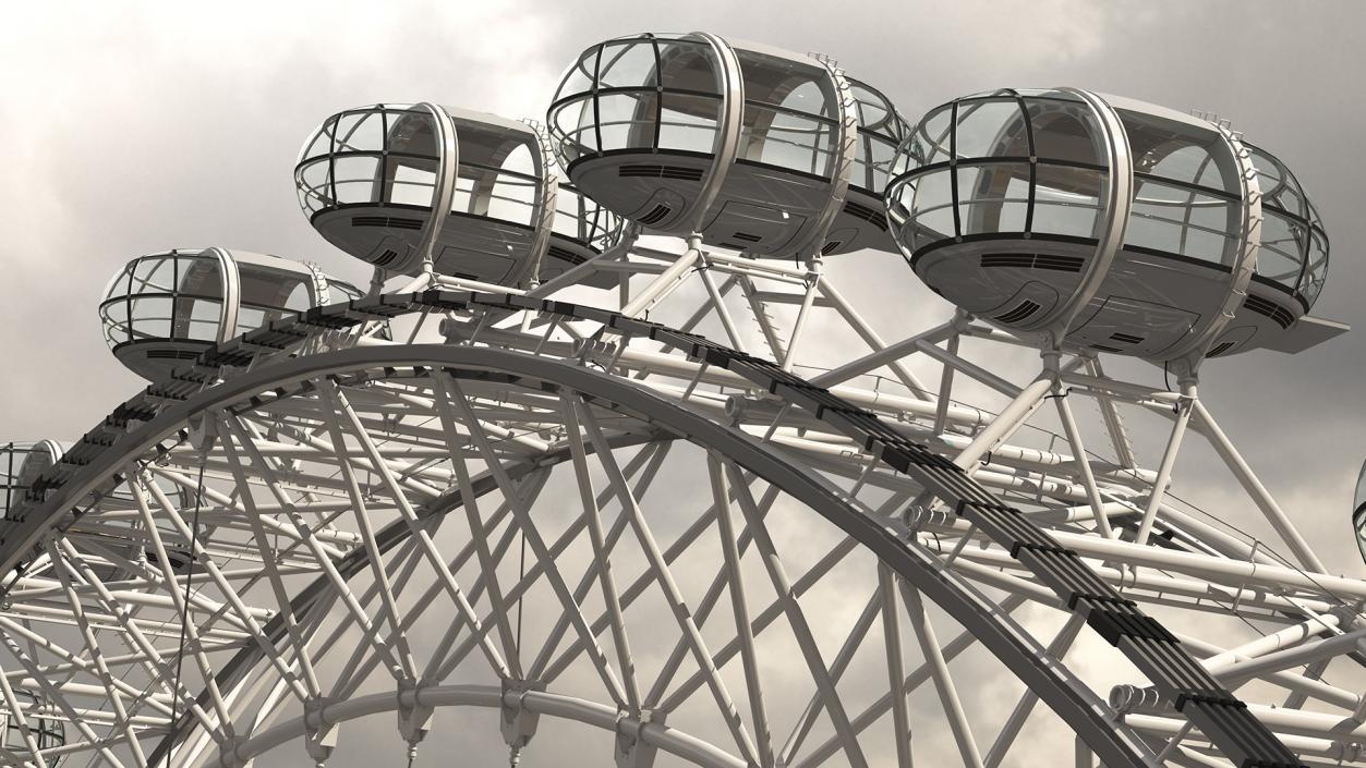 Observation Ferris Wheel 3D model