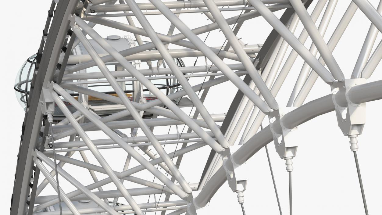 Observation Ferris Wheel 3D model