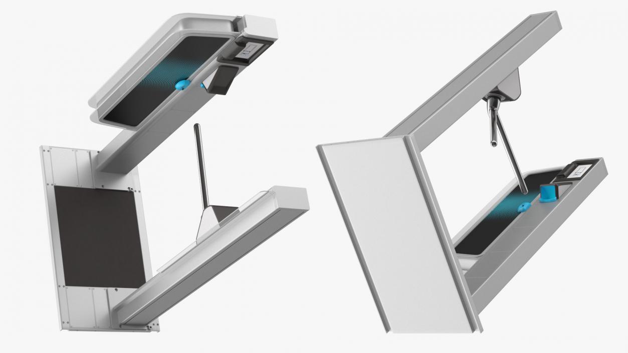 3D model Smart Gate Turnstile