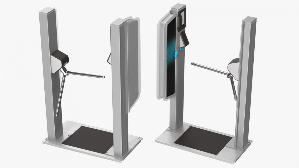 3D model Smart Gate Turnstile