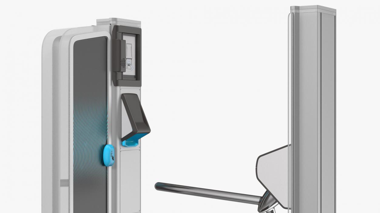 3D model Smart Gate Turnstile