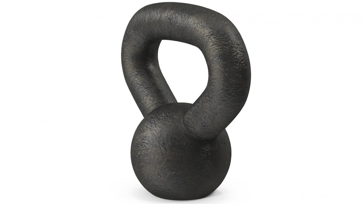 3D Wide Grip Solid Cast Kettlebell 10lb