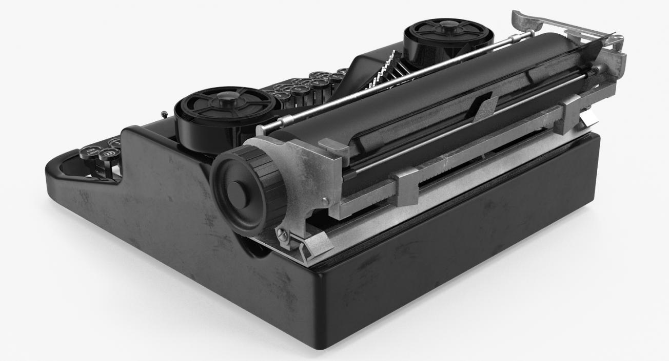 3D Antique Typewriter model