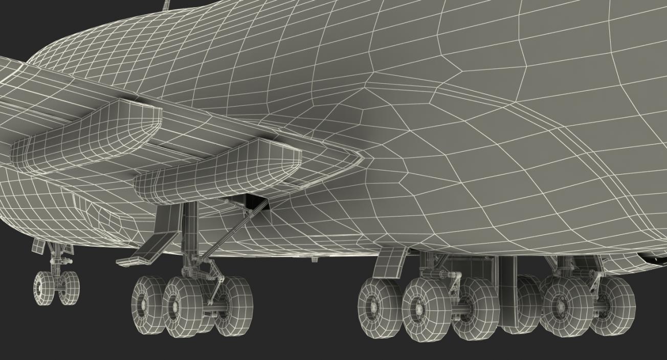 3D model Boeing 747-200B Generic Rigged