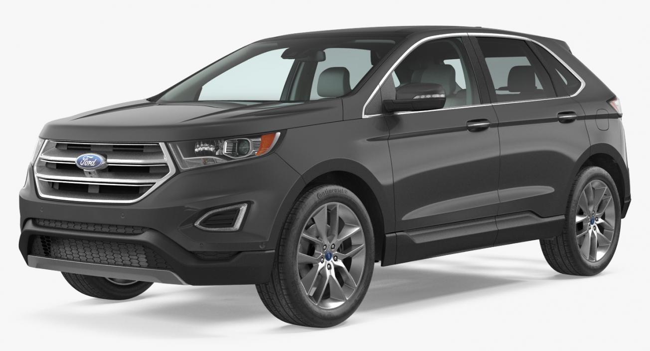 3D model Ford Edge 2015 Simple Interior