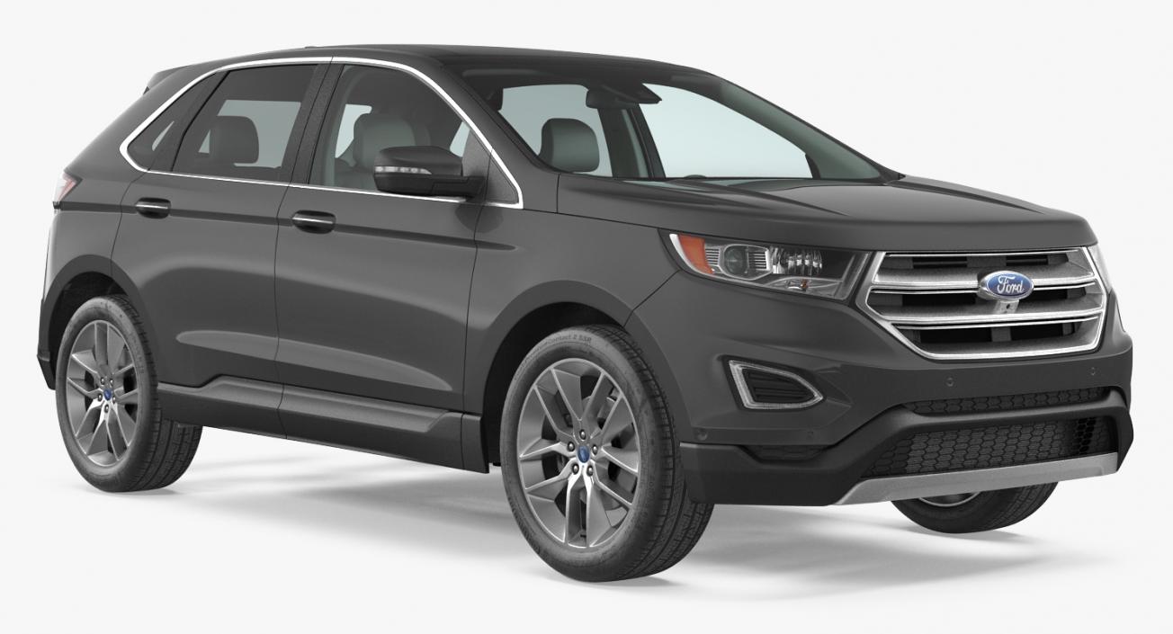 3D model Ford Edge 2015 Simple Interior