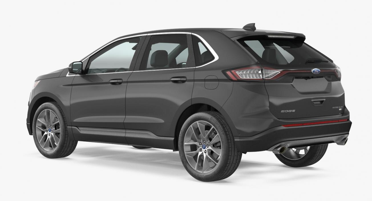 3D model Ford Edge 2015 Simple Interior