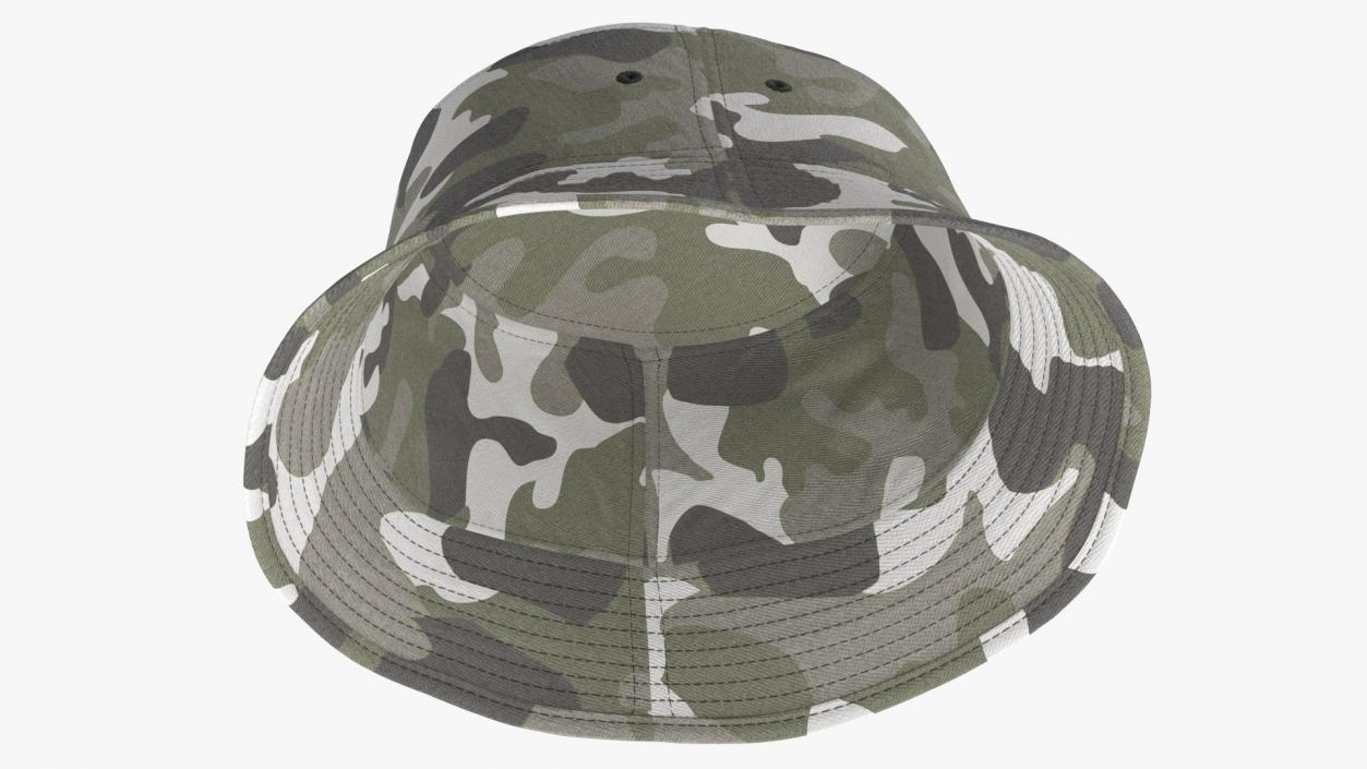 3D Camouflage Bucket Hat