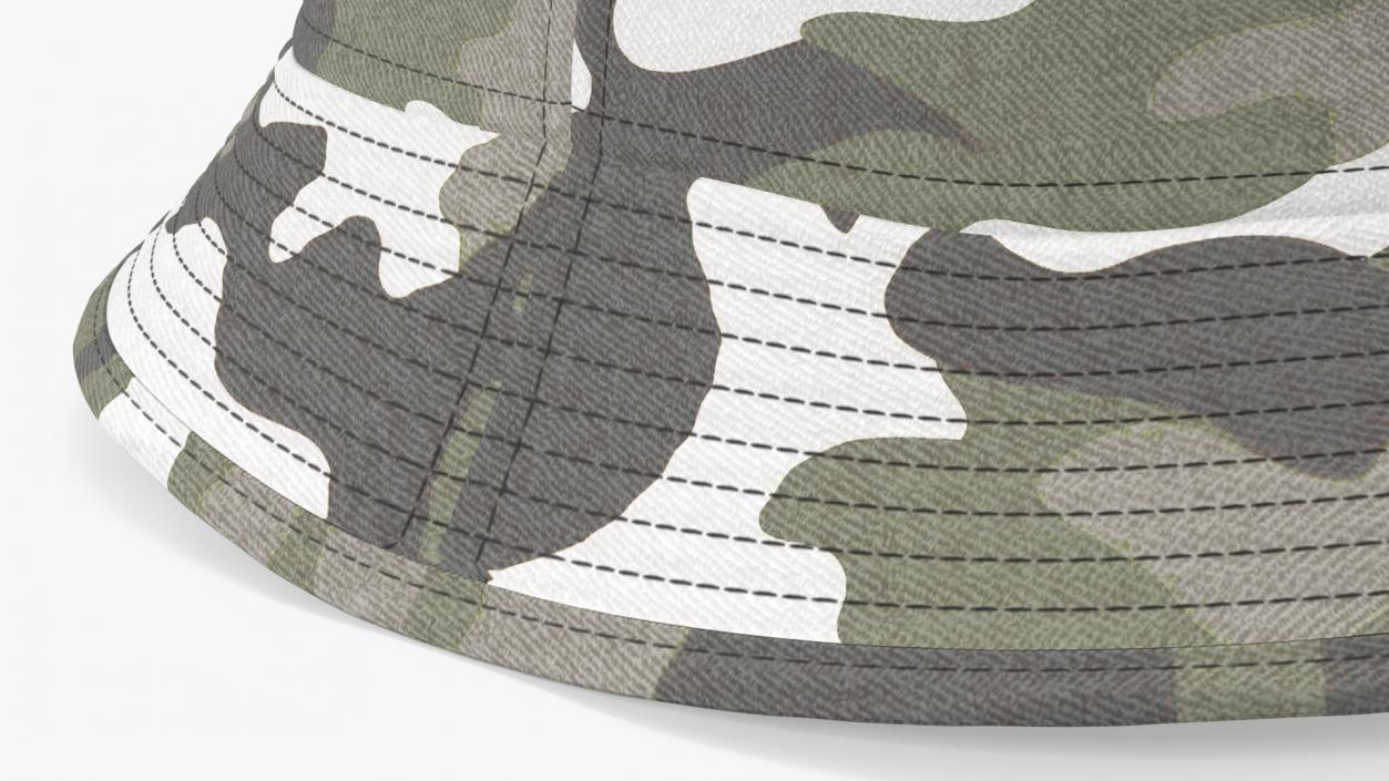 3D Camouflage Bucket Hat