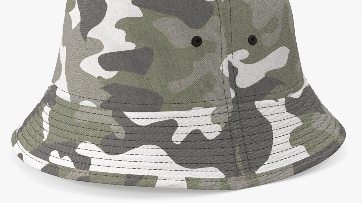 3D Camouflage Bucket Hat