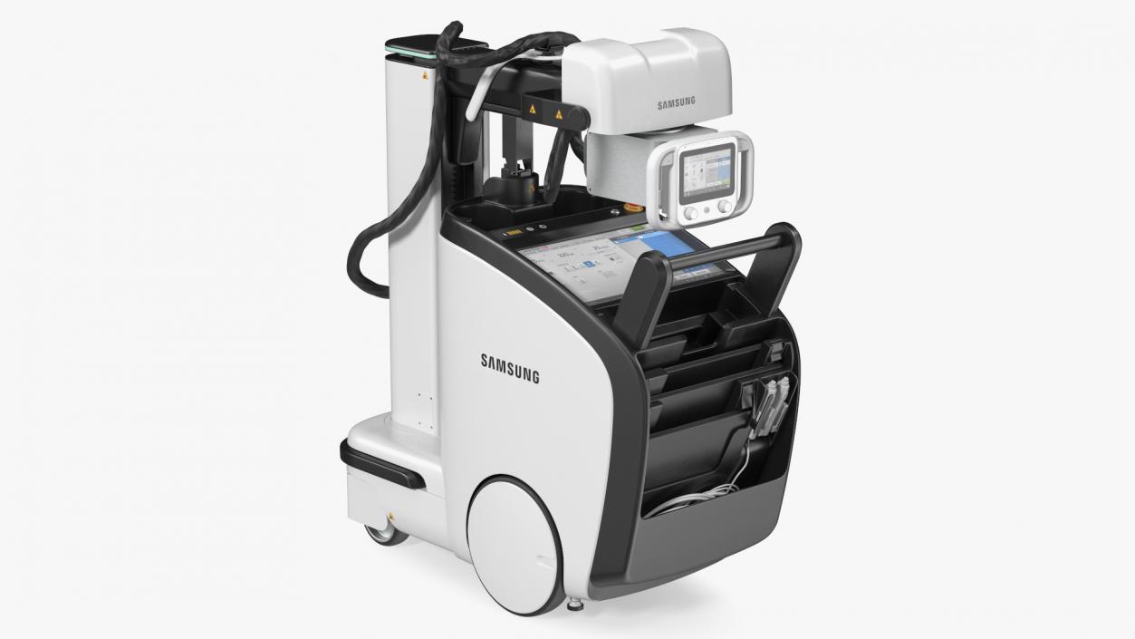 3D Digital Radiography System Samsung AccE GM85 Rigged