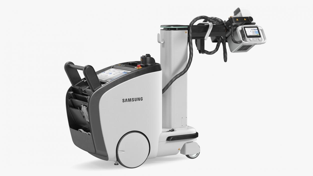 3D Digital Radiography System Samsung AccE GM85 Rigged